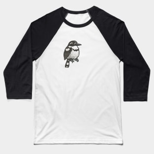 Pied Puffbird Baseball T-Shirt